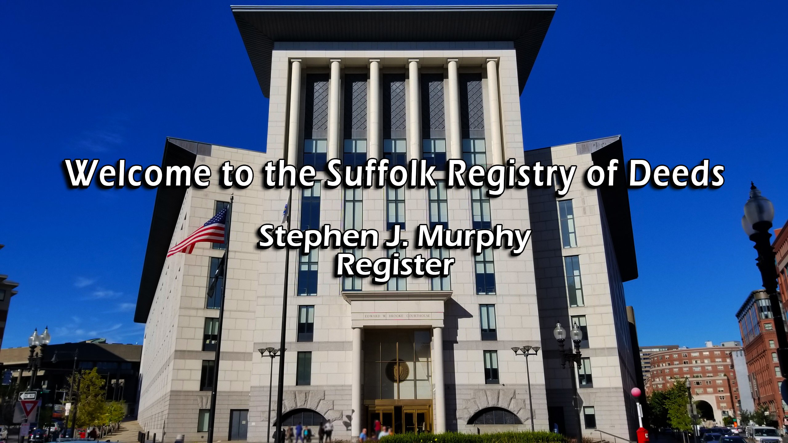 Edward W. Brooke Courthouse - Welcome to the Suffolk Registry of Deeds