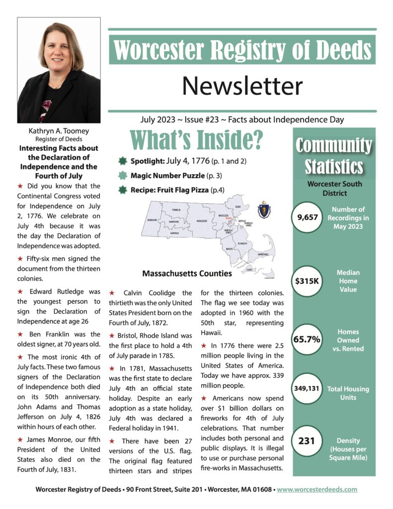 Worcester ROD Newsletter Issue 23 - July